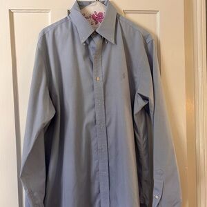 Ralph Lauren Classic Men's Blue Dress Shirt